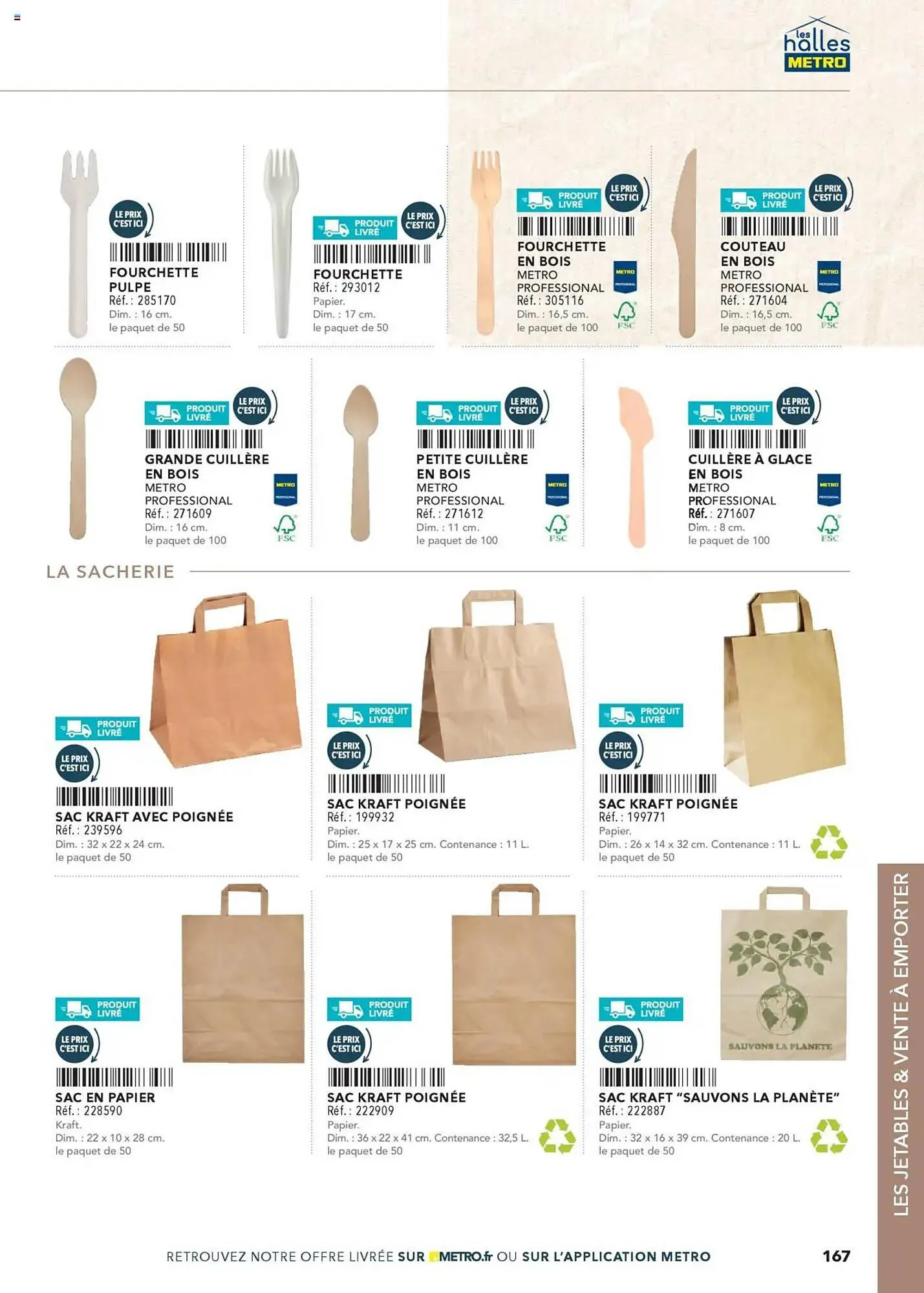 Catalogue METRO du 24 avril au 31 décembre 2025 - Catalogue page 167