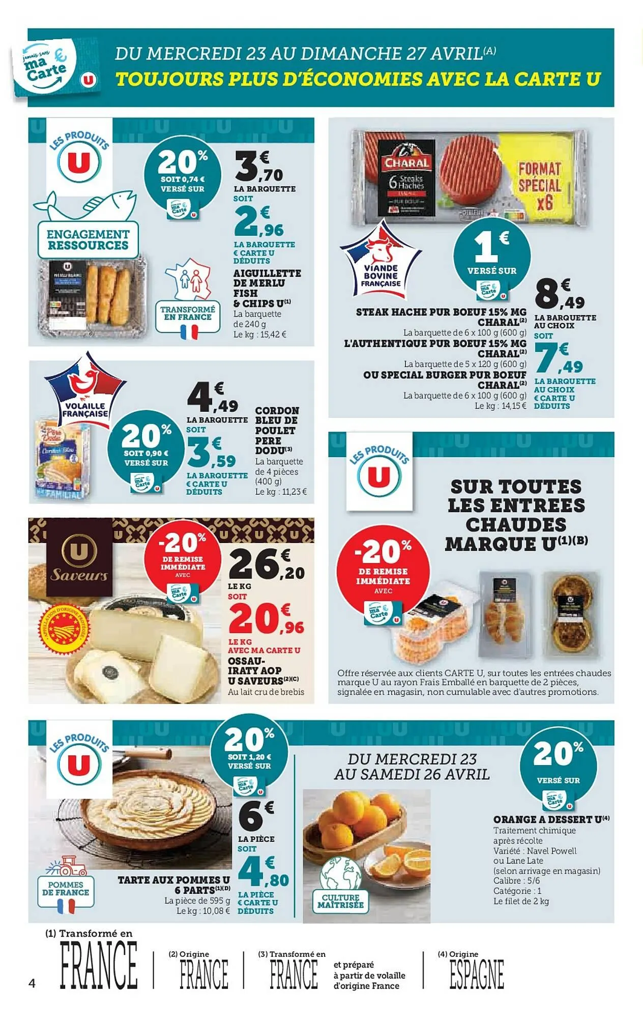 Catalogue U Express du 23 avril au 4 mai 2025 - Catalogue page 4