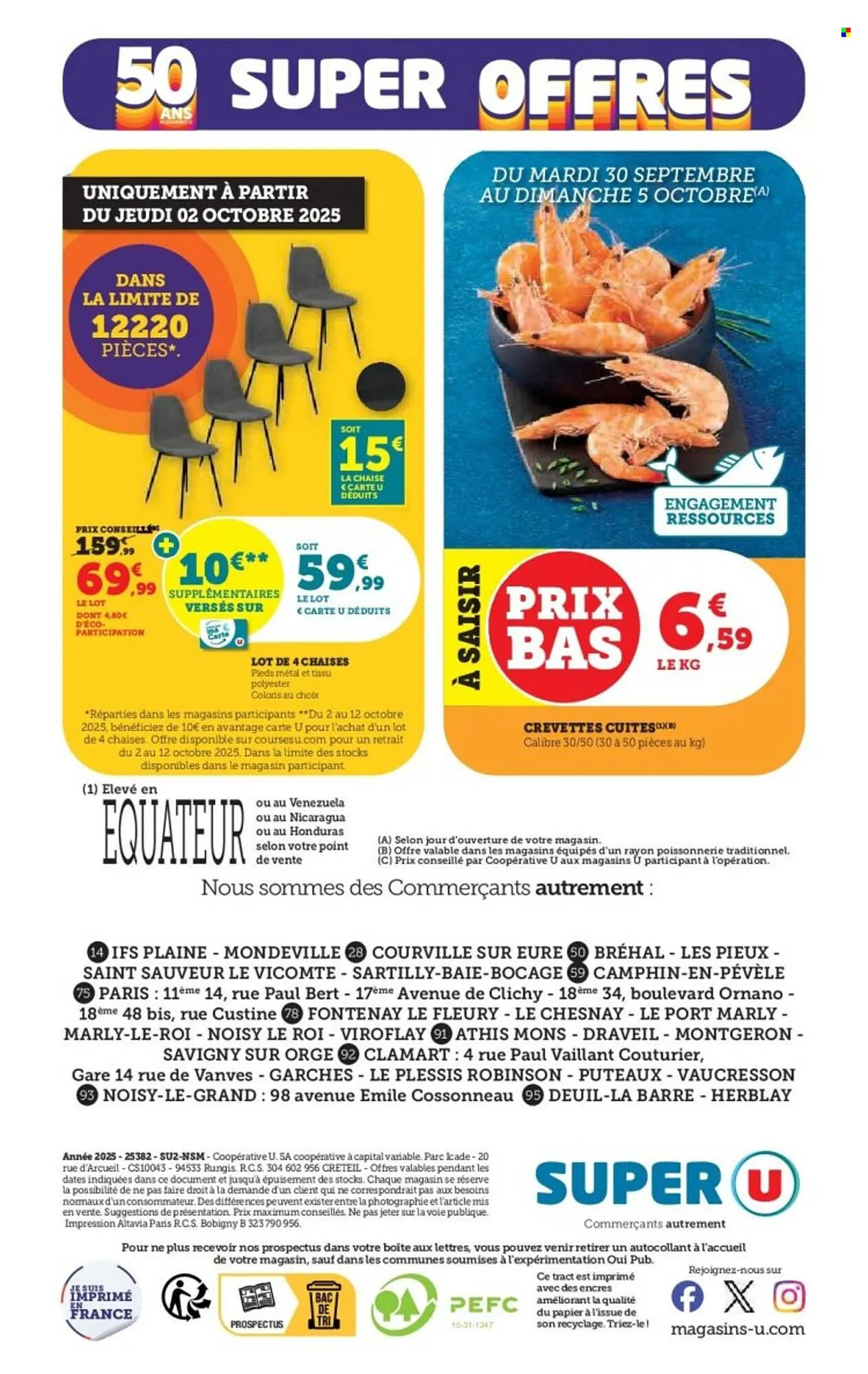 Catalogue Super U du 30 septembre au 12 octobre 2025 - Catalogue page 32