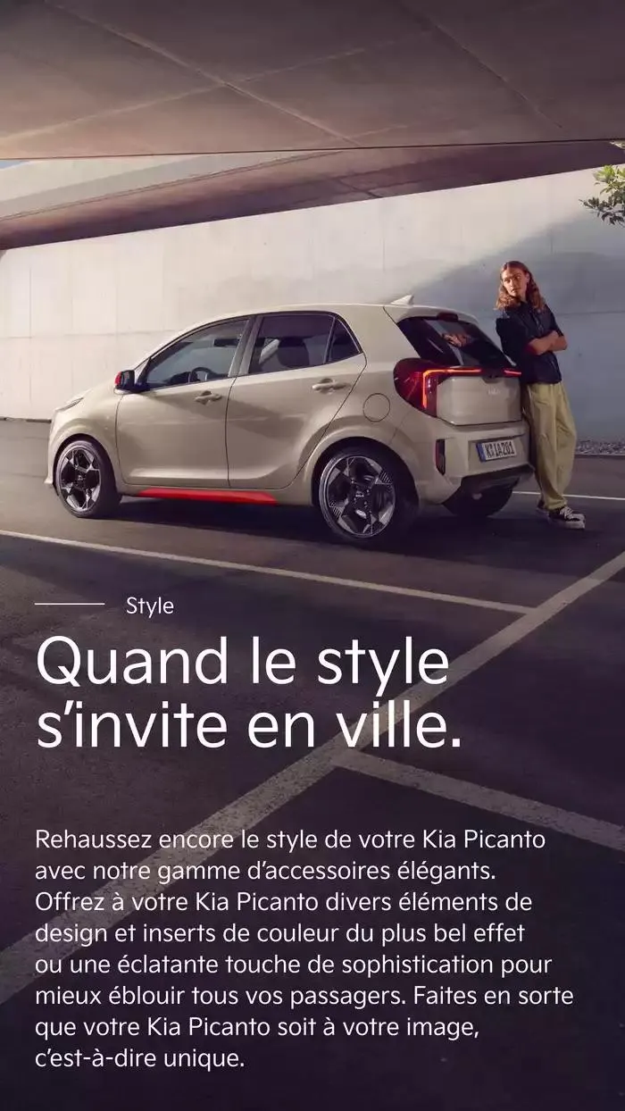 KIA Nouvelle Picanto - Accessoires du 26 septembre au 17 septembre 2025 - Catalogue page 4