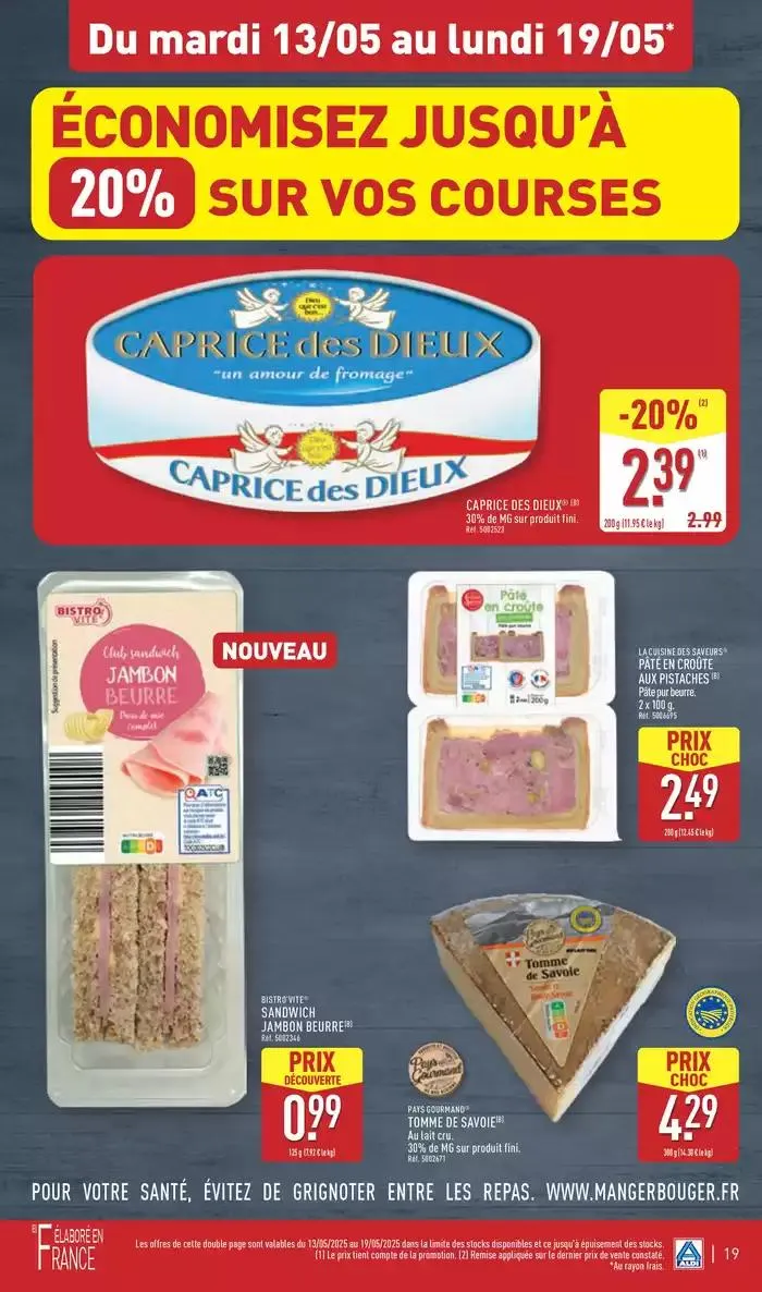 ARRIVAGES MÉDITERRANÉE À PRIX DISCOUNT du 13 mai au 19 mai 2025 - Catalogue page 22