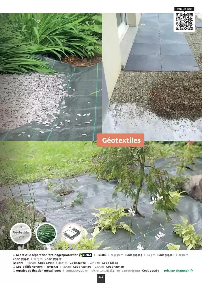 Aménagez votre extérieur SAISON 2025 du 1 janvier au 31 décembre 2025 - Catalogue page 119