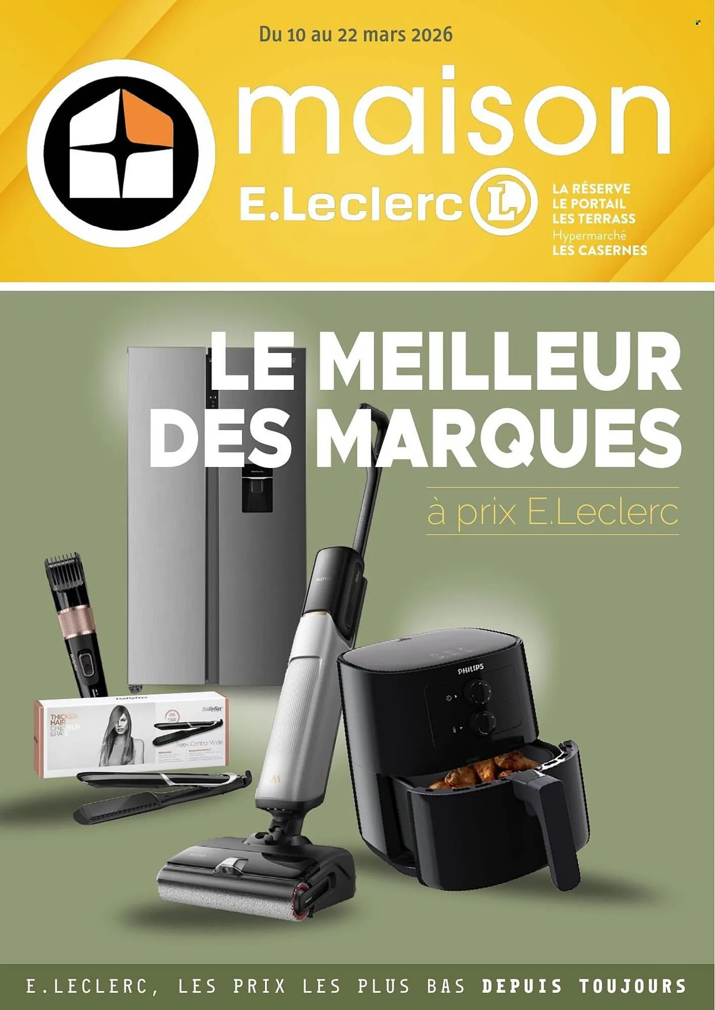Catalogue E.Leclerc du 10 mars au 22 mars 2026 - Catalogue page 1