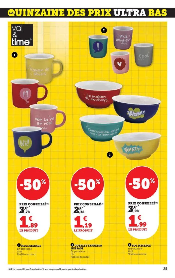 Catalogue SUPER U du 20 août au 1 septembre 2024 - Catalogue page 25