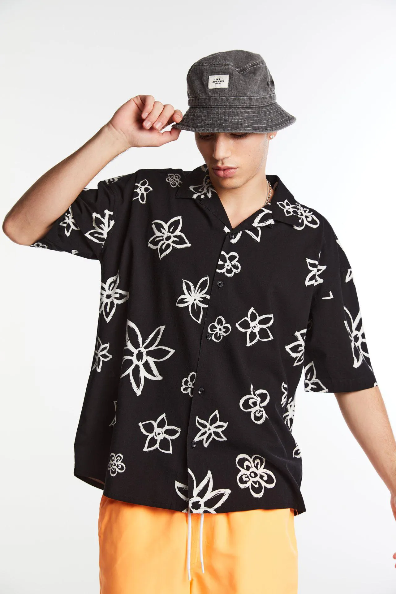 Shirt with flowerprint