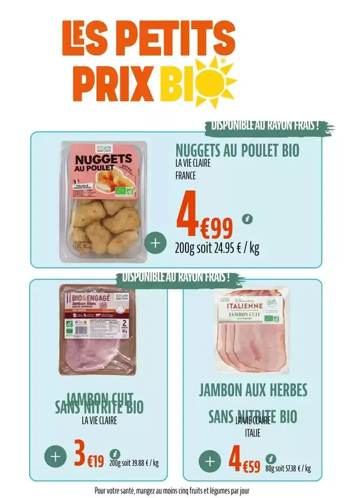 LES PETITS PRIX BIO du 11 mars au 31 décembre 2025 - Catalogue page 20