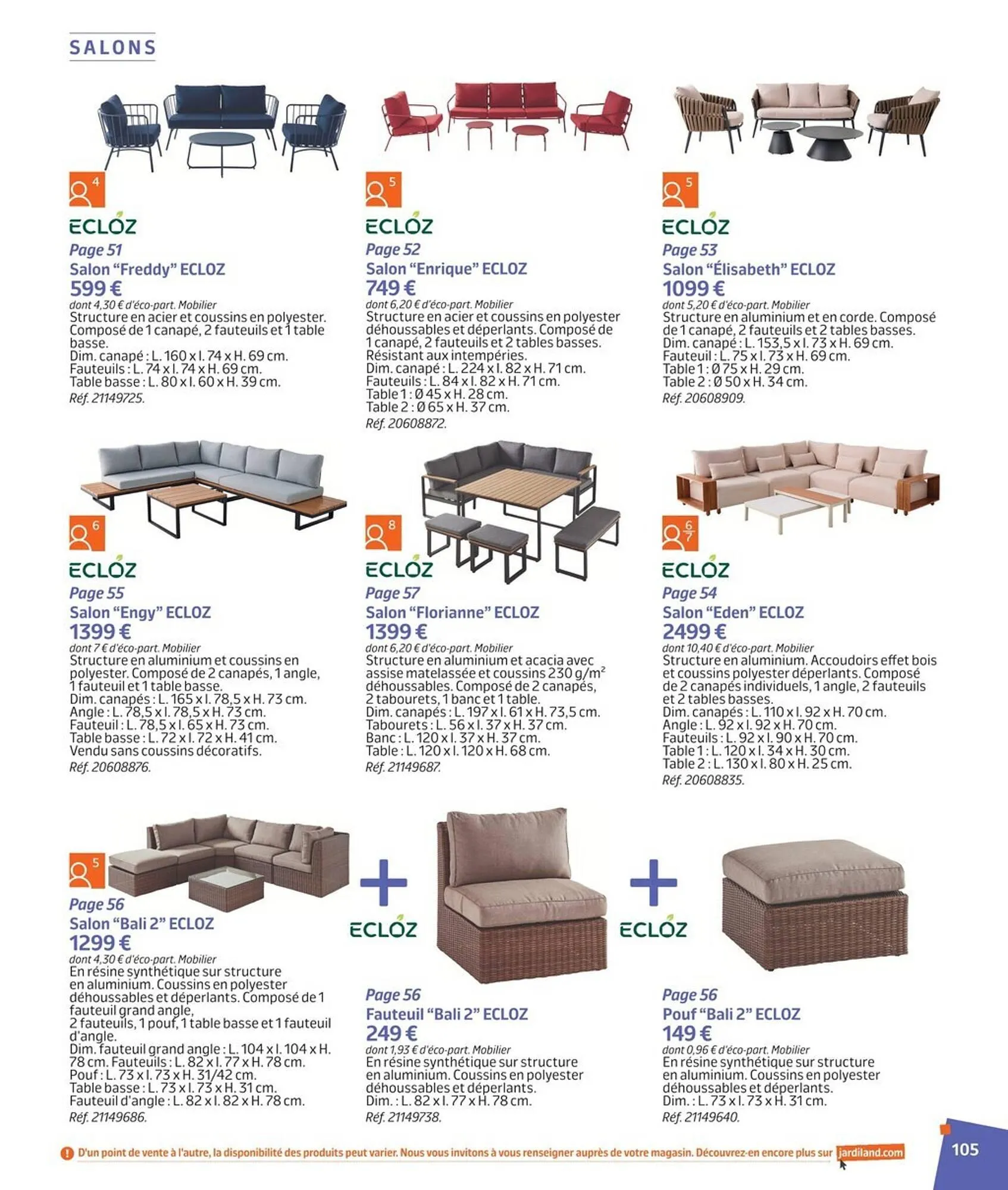 Catalogue Jardiland du 2 mars au 23 juin 2026 - Catalogue page 105