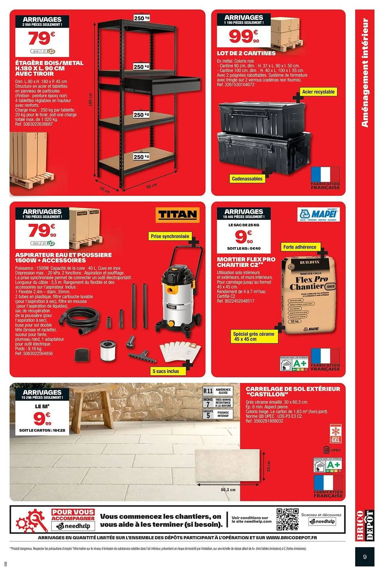 Catalogue Brico Dépôt du 23 mai au 12 juin 2025 - Catalogue page 9