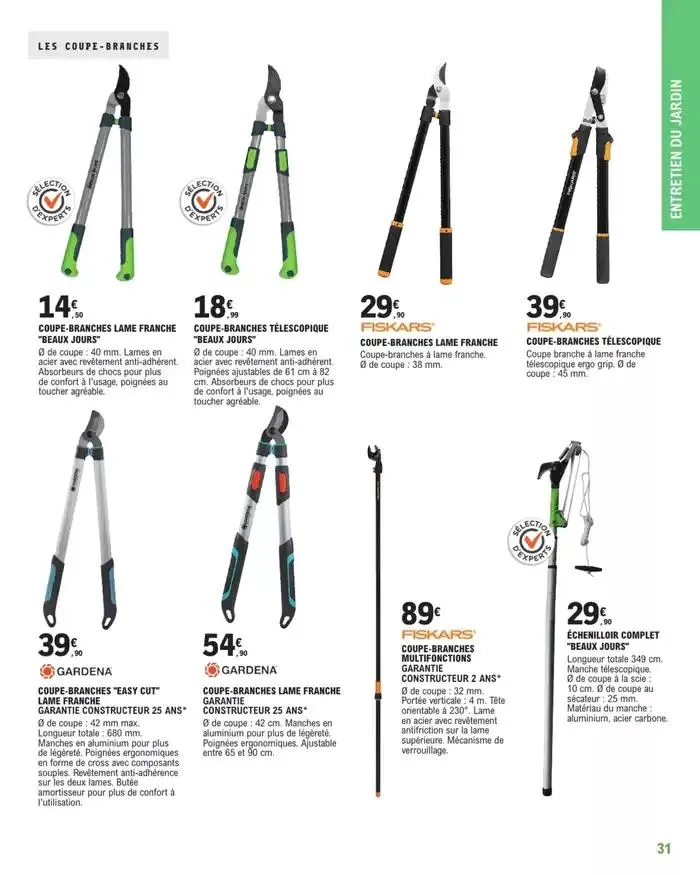 Guide Jardin du 18 février au 31 décembre 2025 - Catalogue page 31