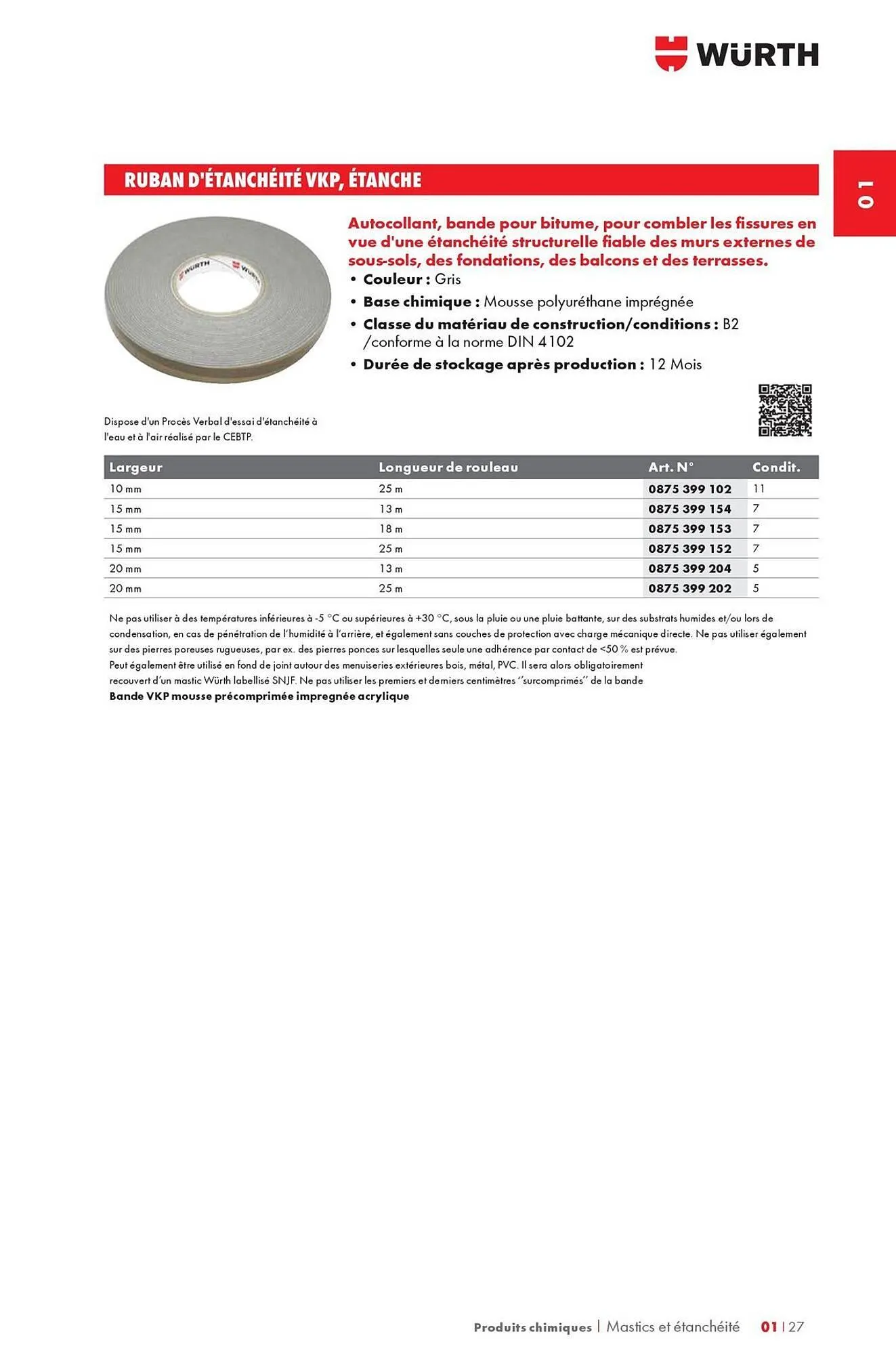 Catalogue Würth du 12 mai au 31 décembre 2025 - Catalogue page 35