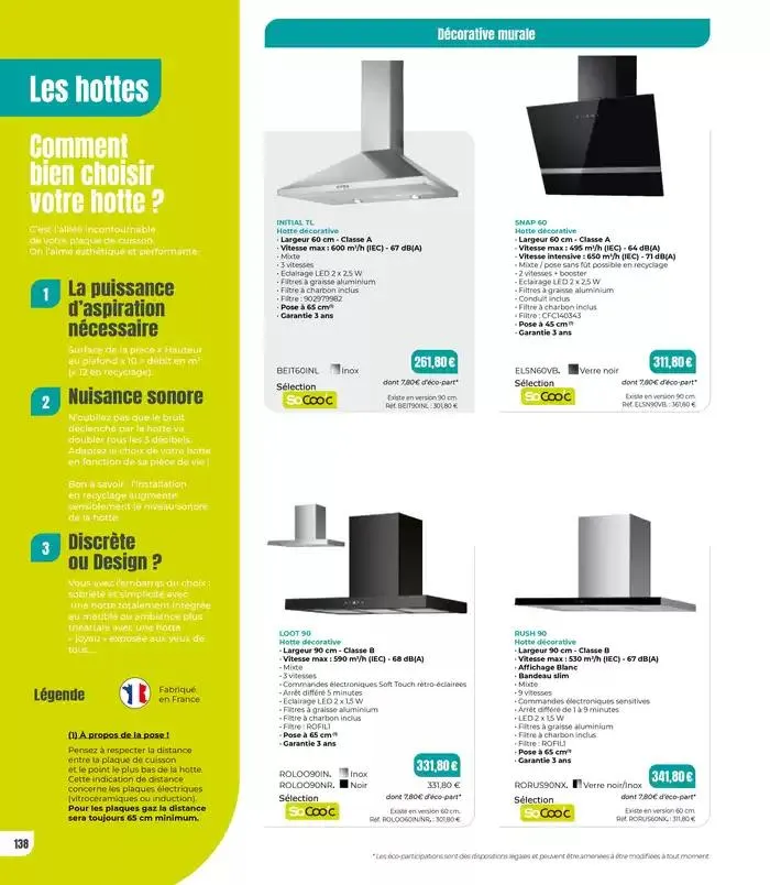 Consultez le menu avant de vous mettre en cuisine. du 7 janvier au 31 décembre 2025 - Catalogue page 138