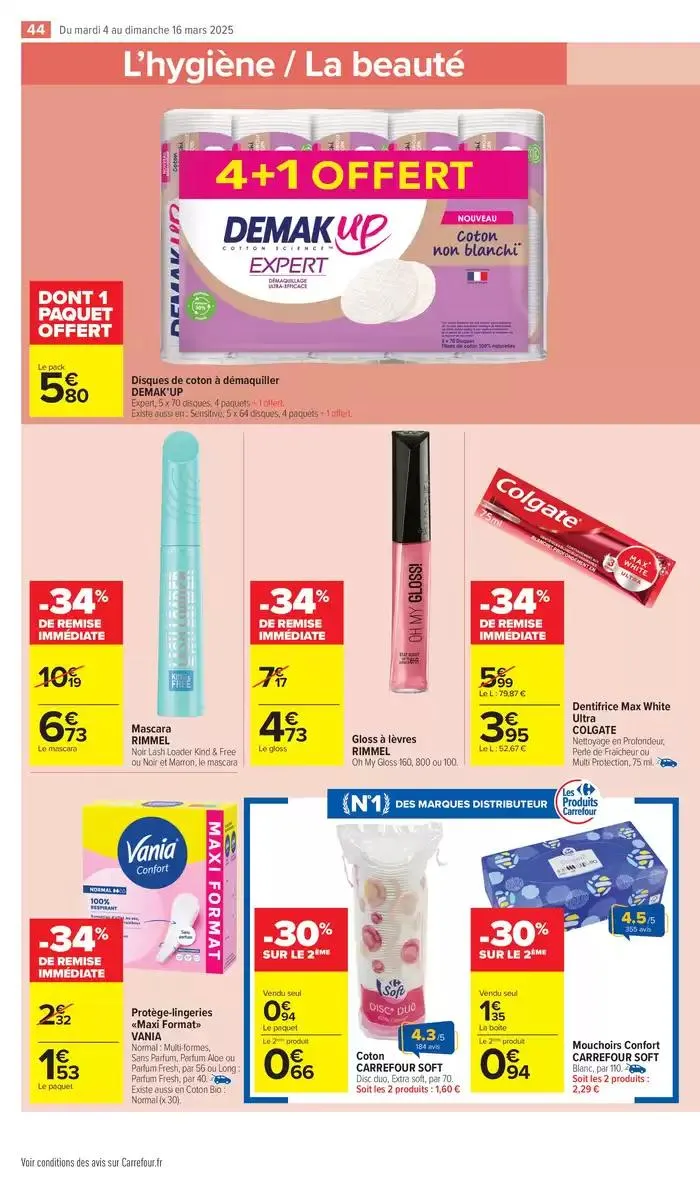 SOIRÉE PYJAMA du 4 mars au 16 mars 2025 - Catalogue page 46