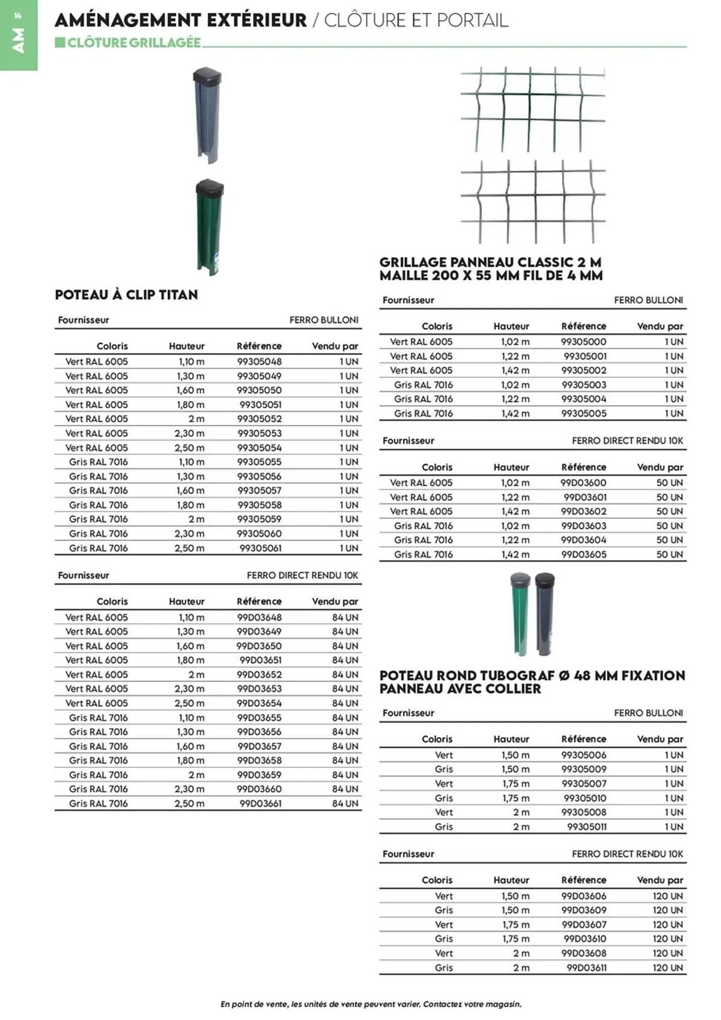 Catalogue Tout faire matériaux du 17 décembre au 30 décembre 2025 - Catalogue page 45