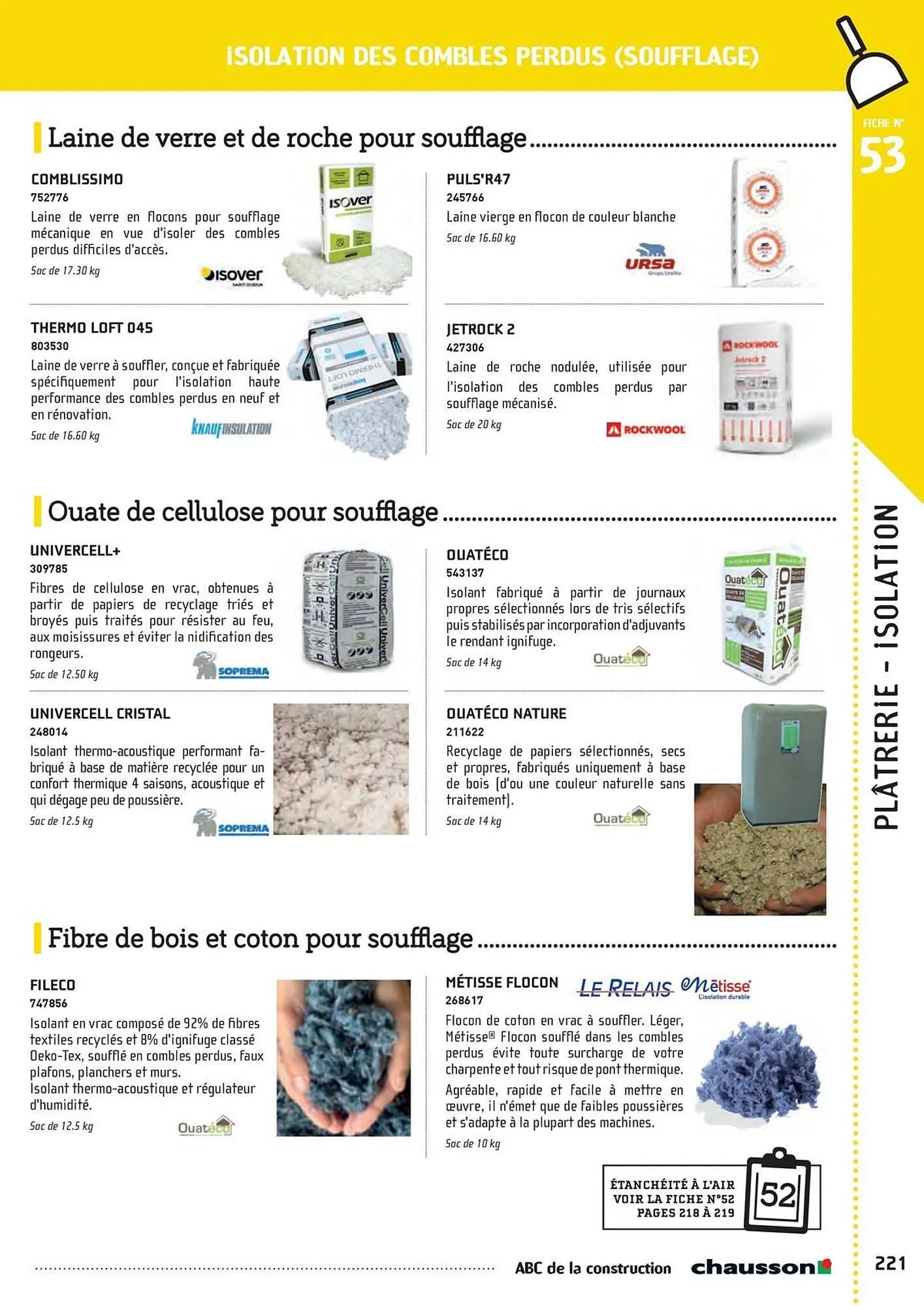 Catalogue Chausson Matériaux du 2 mai au 31 décembre 2025 - Catalogue page 223