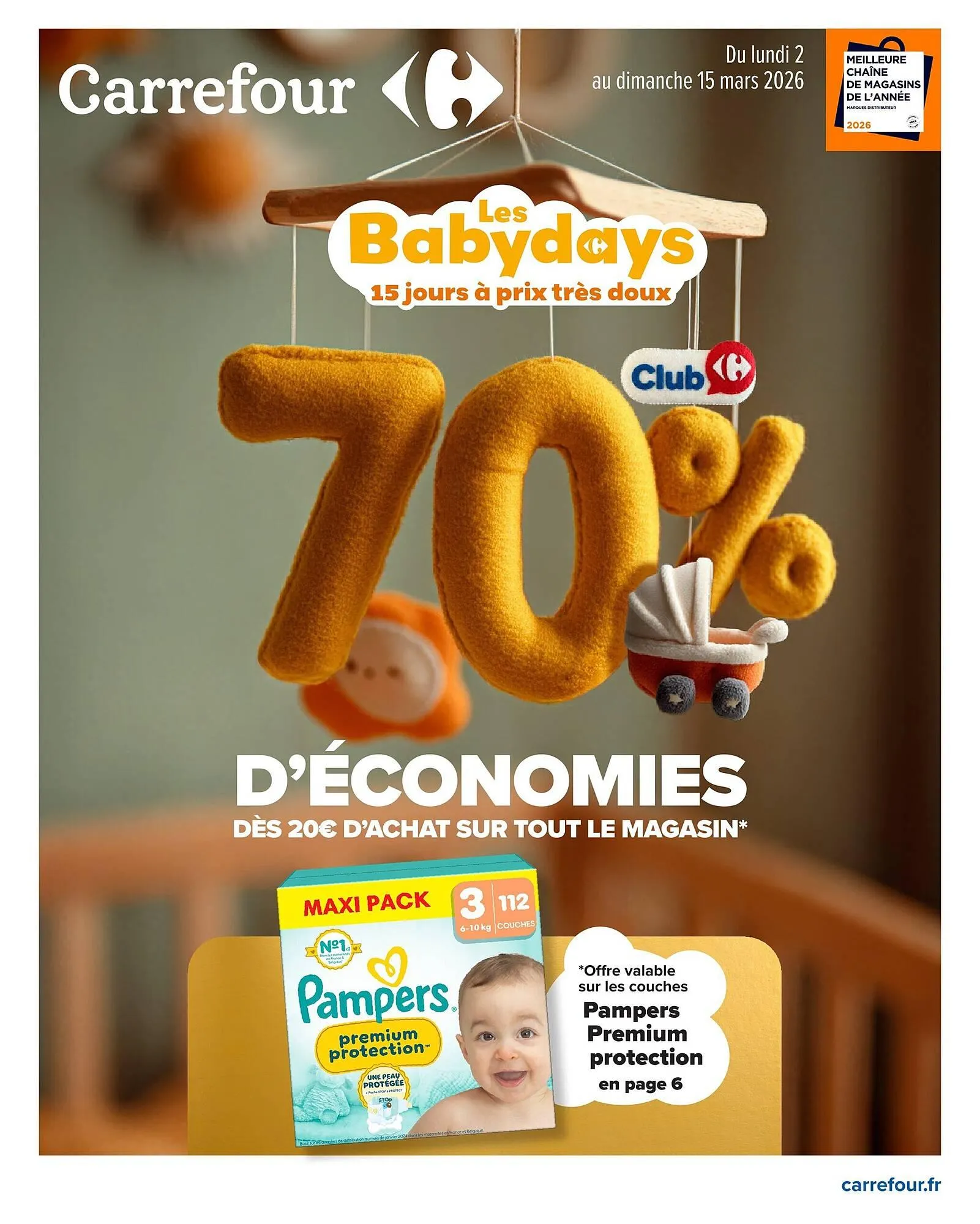 Catalogue Carrefour du 2 mars au 15 mars 2026 - Catalogue page 1