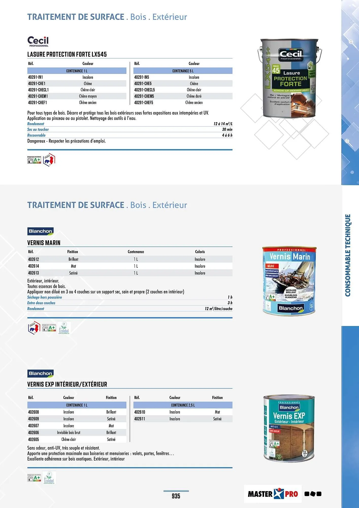 Catalogue Master Pro du 28 janvier au 30 décembre 2028 - Catalogue page 939