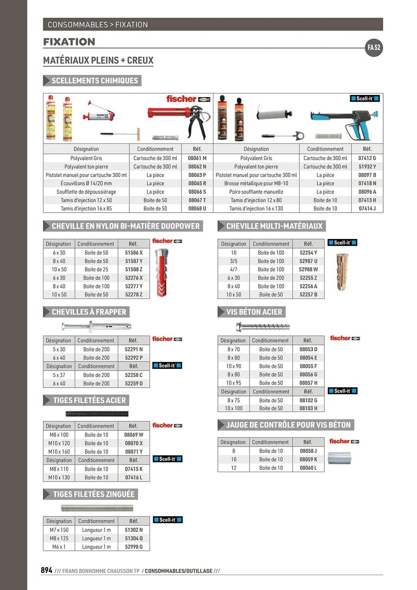 Catalogue Chausson Matériaux du 24 septembre au 31 décembre 2025 - Catalogue page 894
