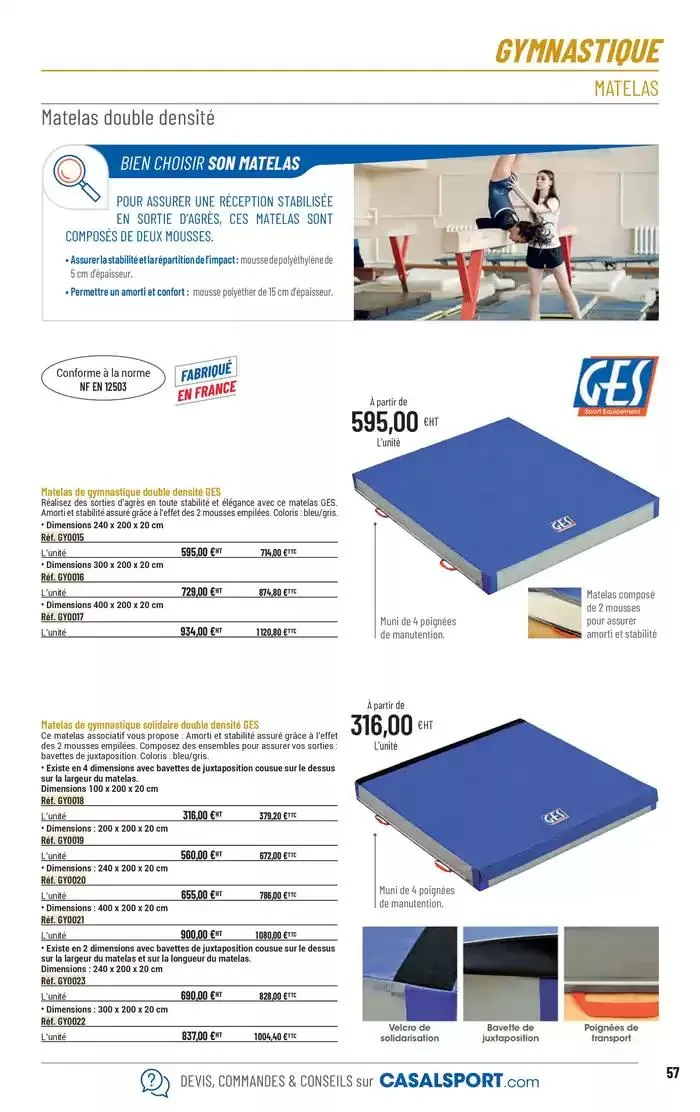 ÉQUIPEMENT SPORTIF du 6 mars au 31 décembre 2025 - Catalogue page 29