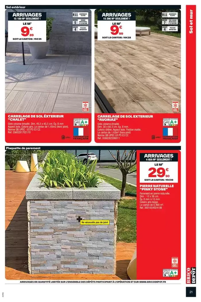 Spécial extérieur ! du 18 avril au 1 mai 2025 - Catalogue page 21