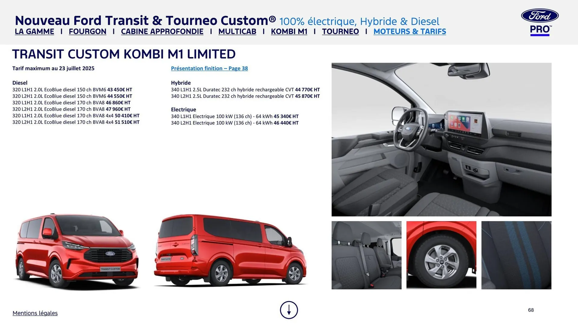Catalogue Ford du 8 août au 8 août 2026 - Catalogue page 68
