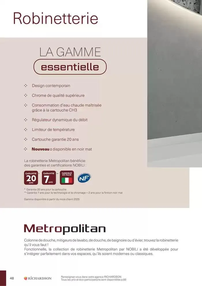 Collections Exclusives 2025 du 11 avril au 31 décembre 2025 - Catalogue page 48