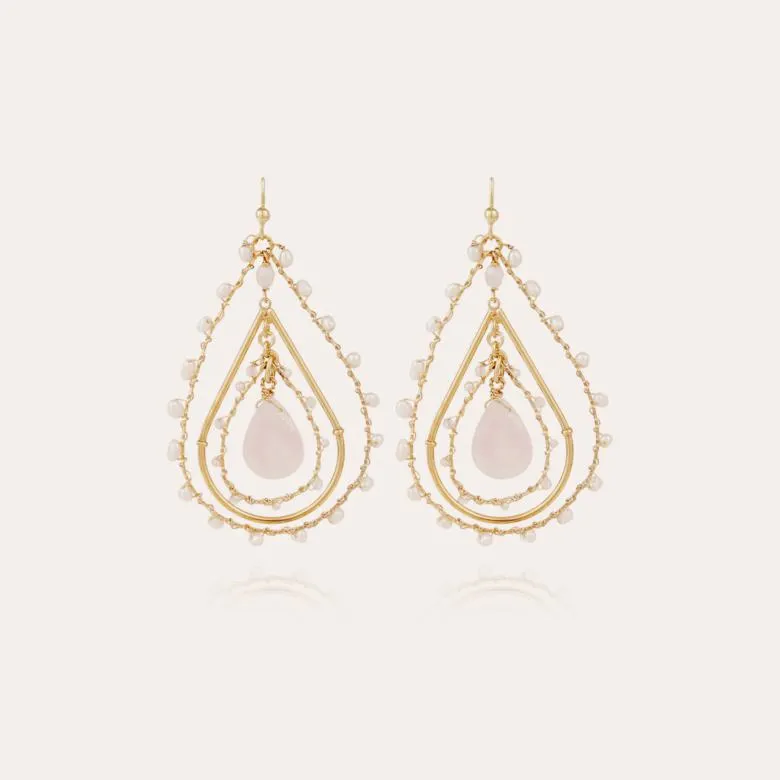 Orphee earrings small size gold