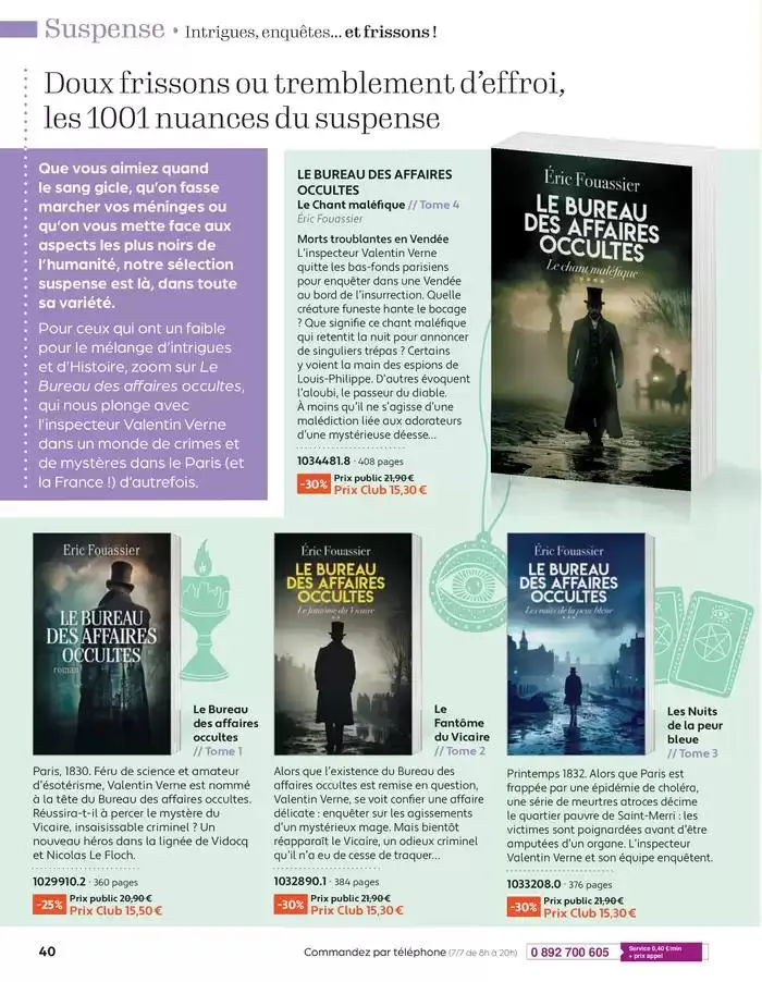 Mars - Avril 2025 du 4 mars au 30 avril 2025 - Catalogue page 40