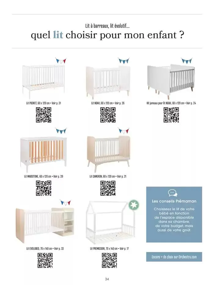 Catalogue Prémaman 2025 du 25 février au 31 décembre 2025 - Catalogue page 34