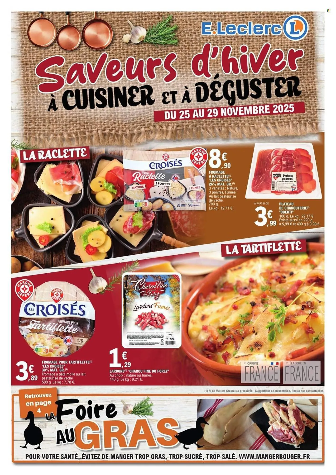 Catalogue E.Leclerc du 25 novembre au 29 novembre 2025 - Catalogue page 1