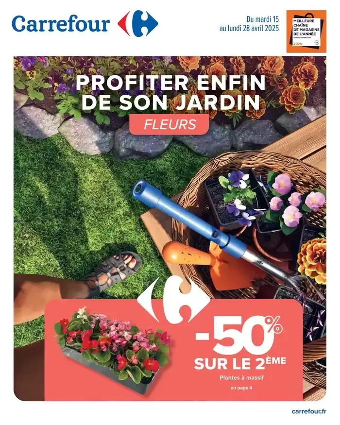 PROFITER ENFIN DE SON JARDIN du 15 avril au 28 avril 2025 - Catalogue page 1