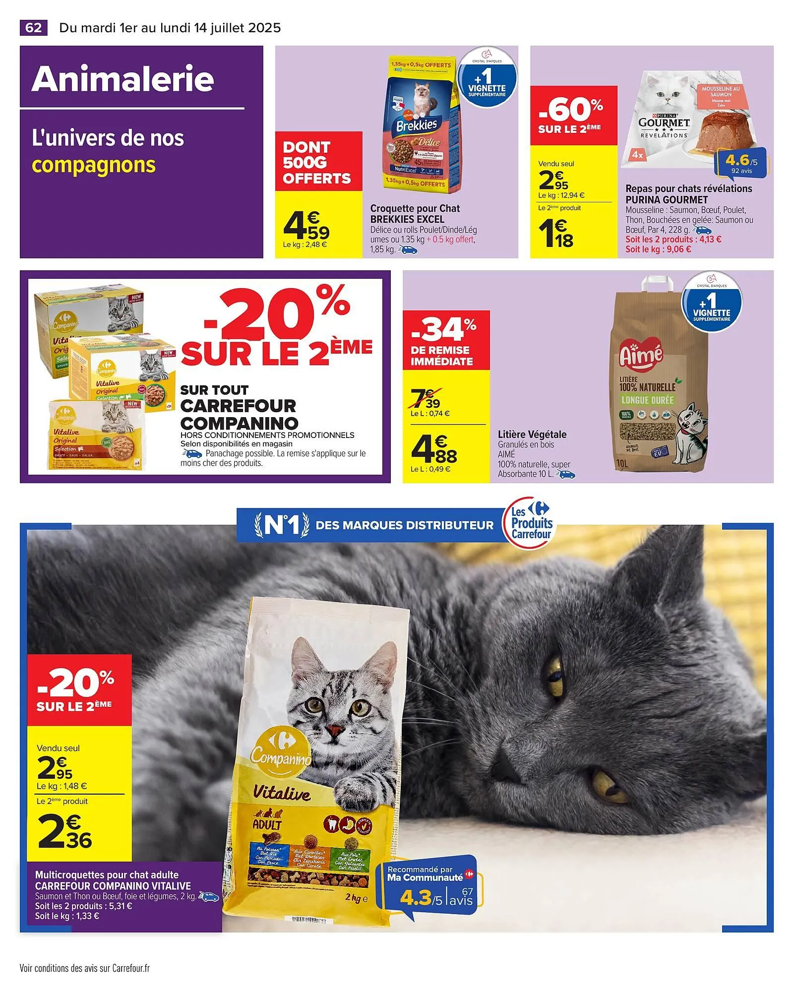 Catalogue Carrefour du 1 juillet au 14 juillet 2025 - Catalogue page 64