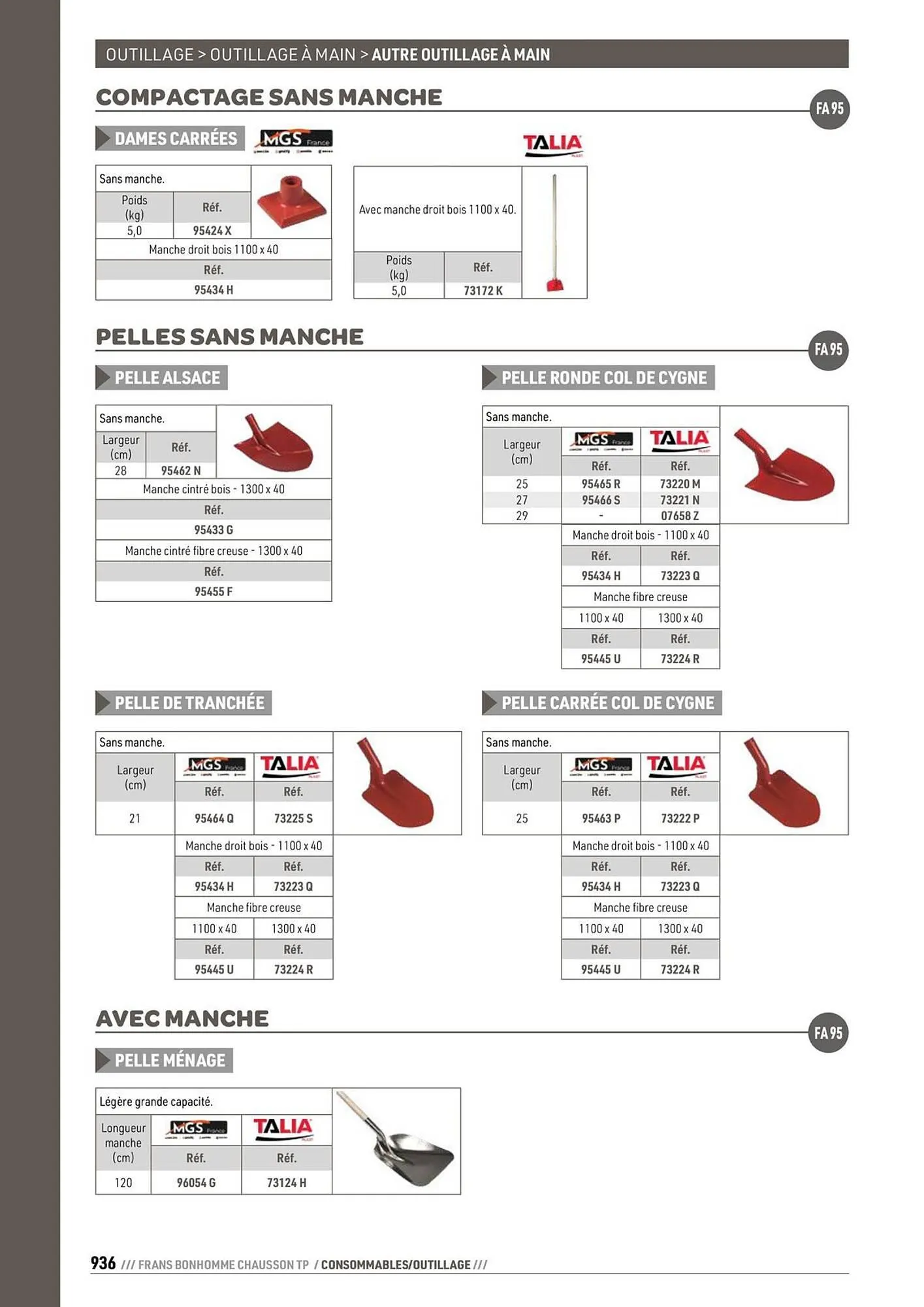 Catalogue Chausson Matériaux du 24 septembre au 31 décembre 2025 - Catalogue page 936