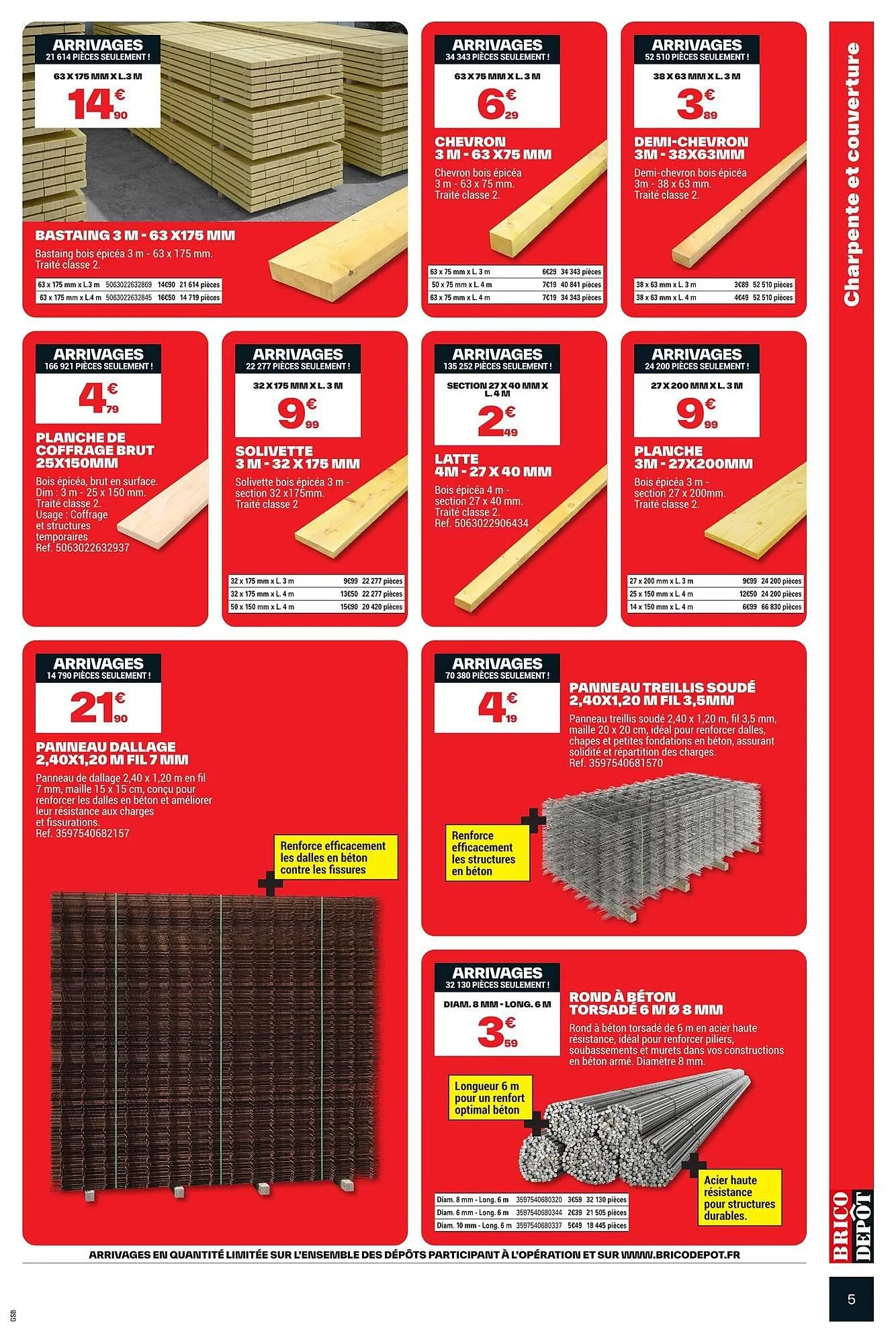 Catalogue Brico Dépôt du 27 mars au 9 avril 2026 - Catalogue page 5