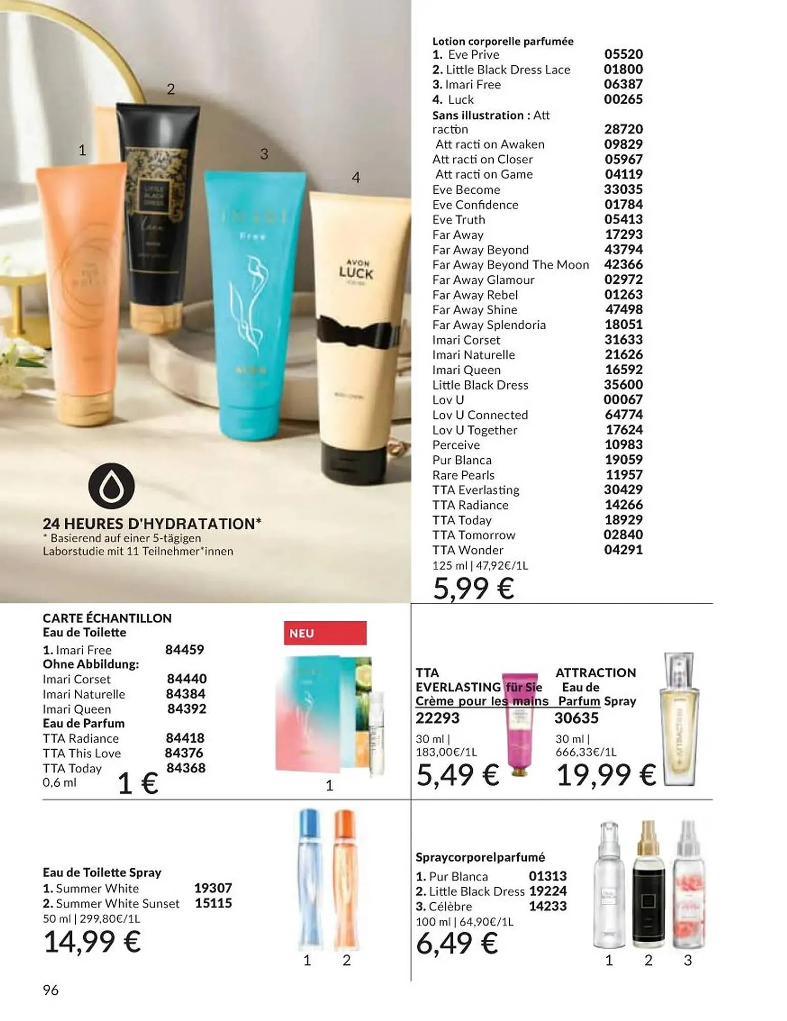 Catalogue AVON du 1 avril au 30 avril 2025 - Catalogue page 96