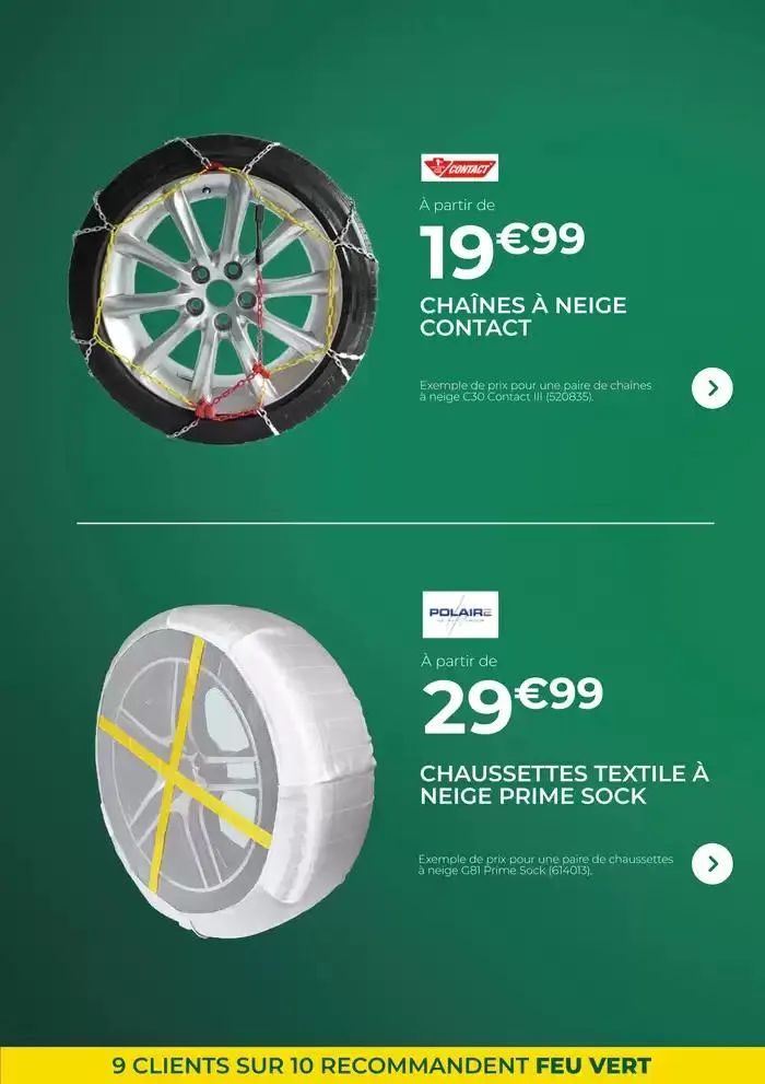 Nos Offres Feu Vert du 2 janvier au 28 janvier 2025 - Catalogue page 4
