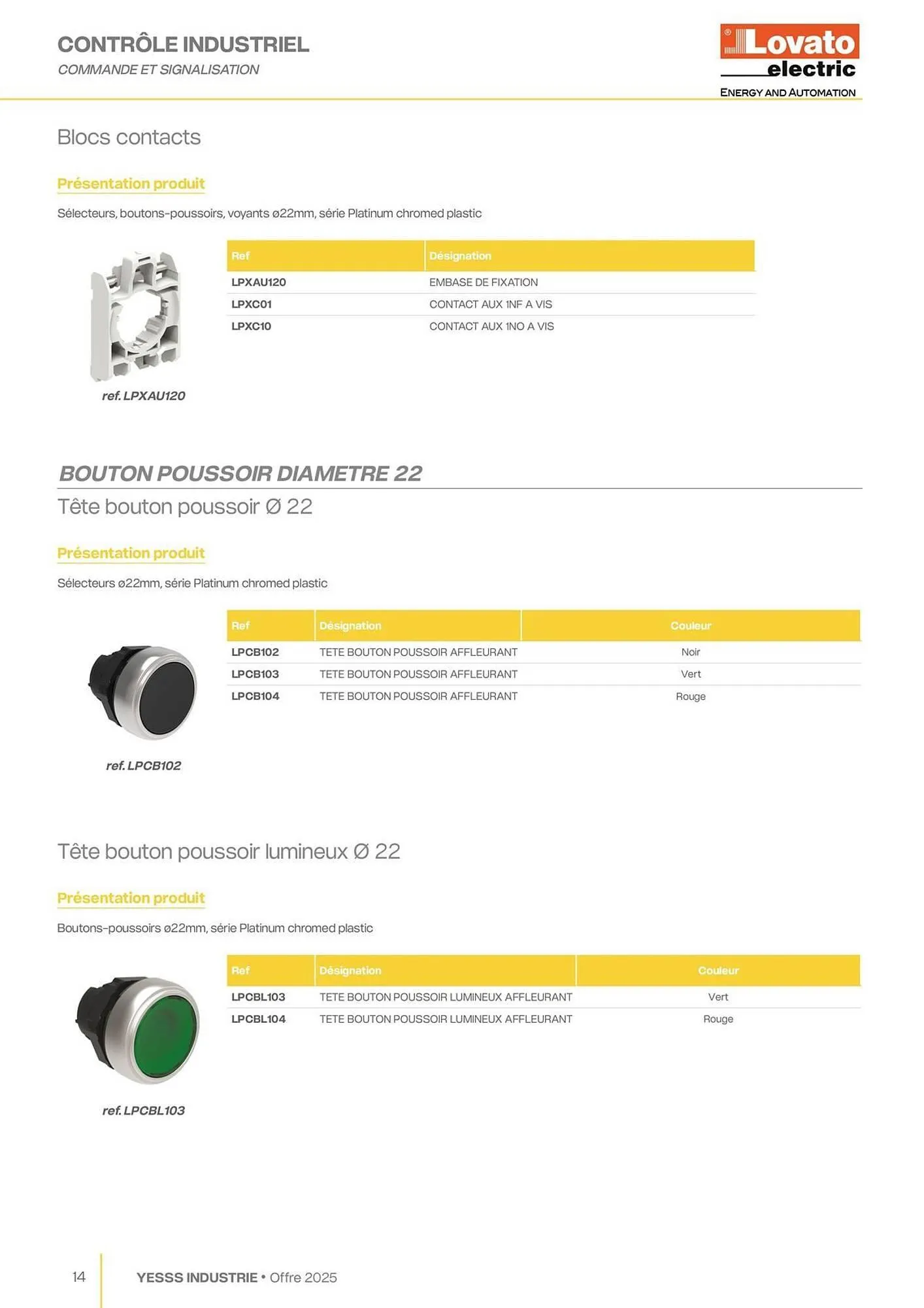 Catalogue Yesss electrique du 28 janvier au 31 décembre 2025 - Catalogue page 16
