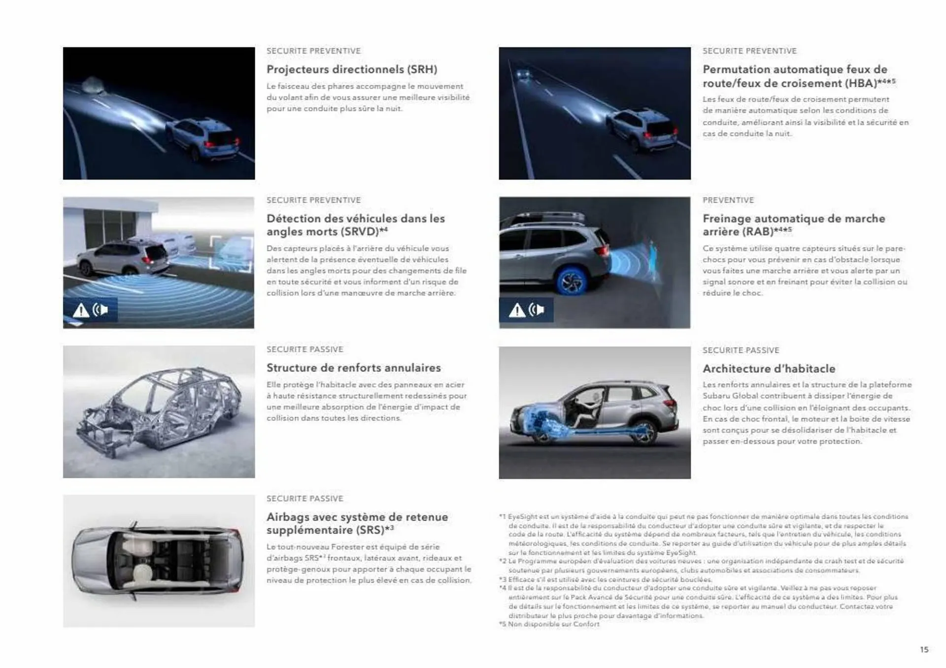Catalogue Subaru du 19 août au 31 mars 2024 - Catalogue page 15