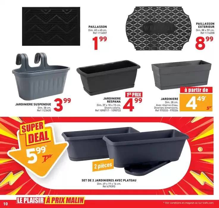 LE PLAISIR À PRIX MALIN du 1 avril au 7 avril 2025 - Catalogue page 10