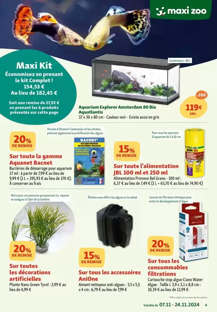 Explorez l'univers de l'aquariophilie du 7 novembre au 24 novembre 2024 - Catalogue page 4