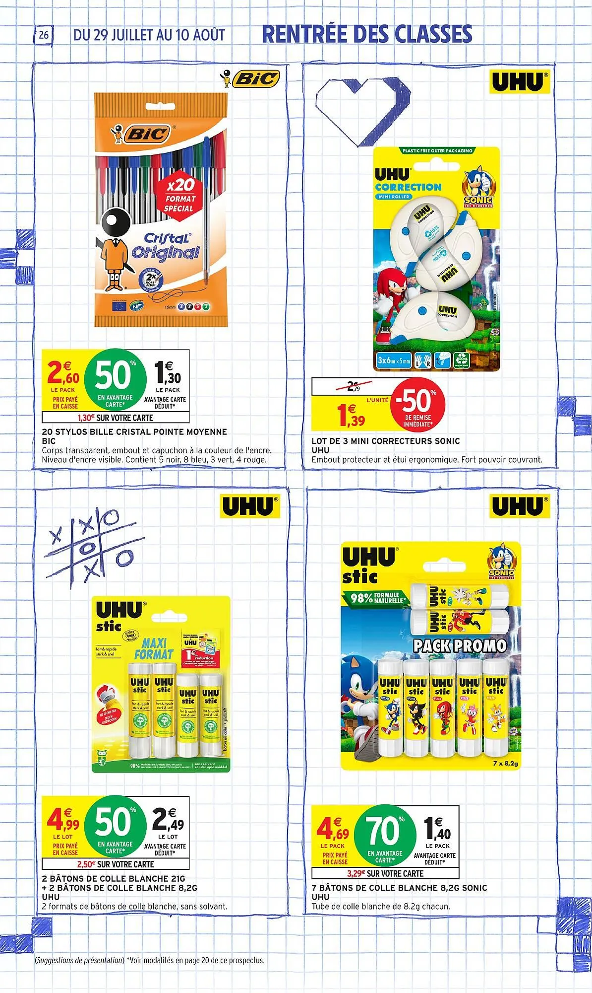 Catalogue Intermarché du 29 juillet au 10 août 2025 - Catalogue page 26