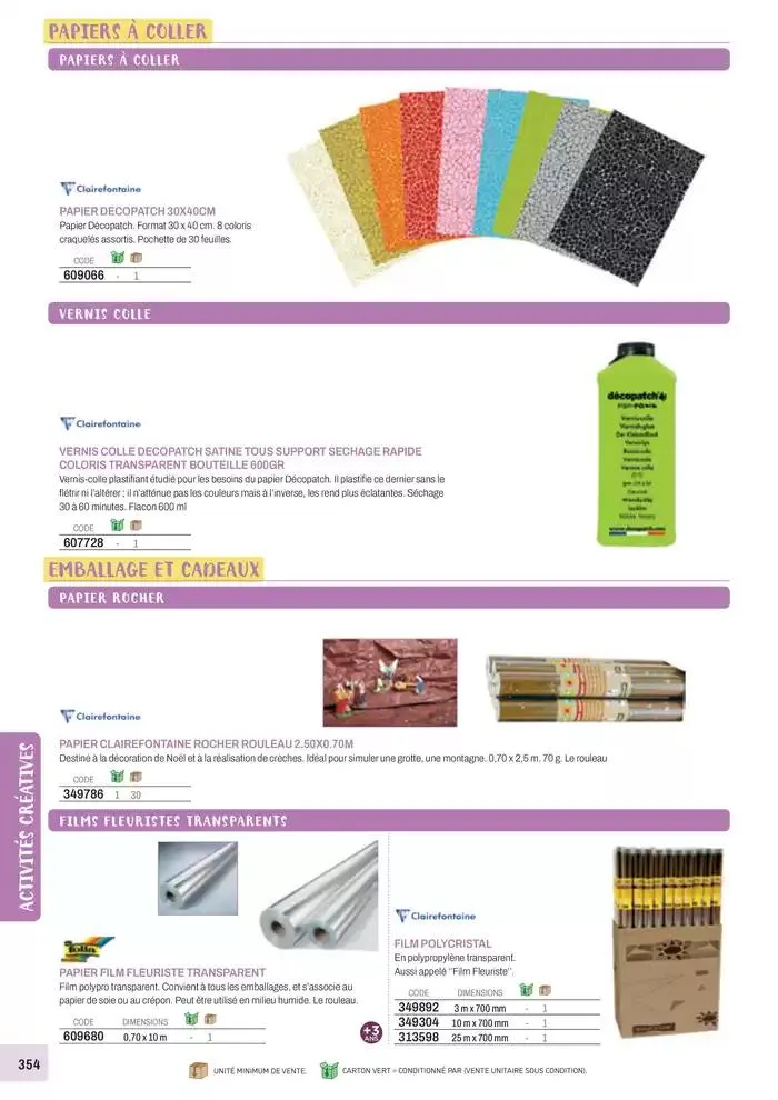 Nos Catalogues Thématiques du 1 janvier au 31 décembre 2025 - Catalogue page 356