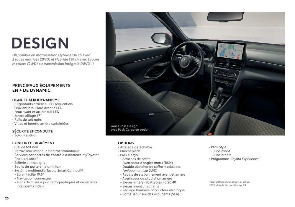 Toyota Yaris Cross du 18 juin au 18 juin 2025 - Catalogue page 26