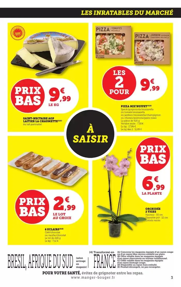 Les prix bas ! du 31 mars au 6 avril 2025 - Catalogue page 3