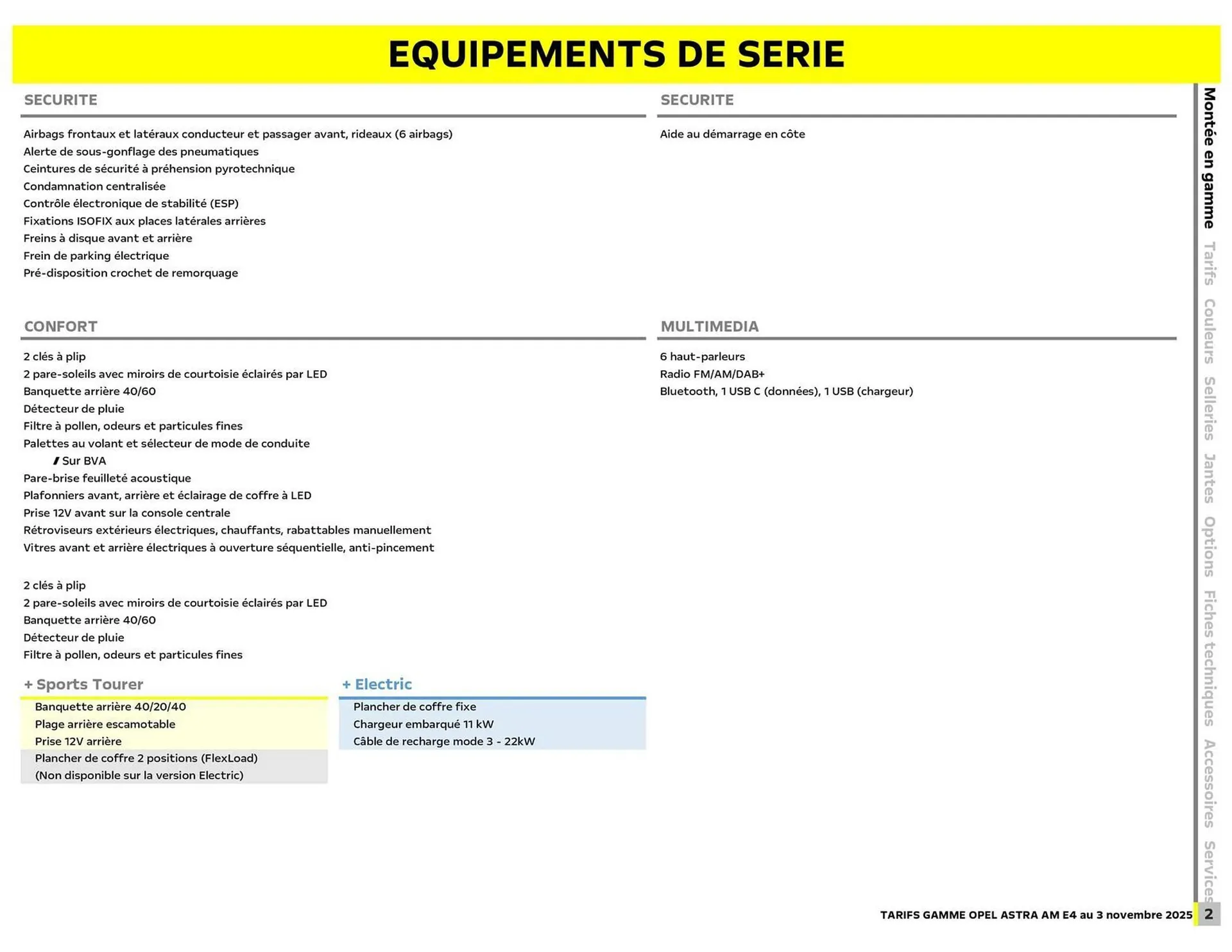 Catalogue Opel du 6 janvier au 6 janvier 2027 - Catalogue page 3