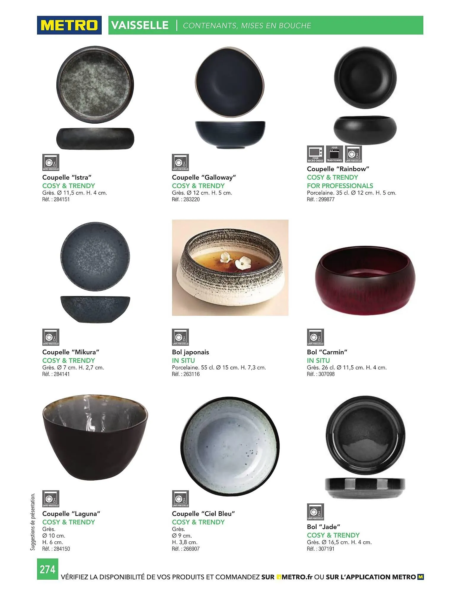 Catalogue METRO du 1 janvier au 31 décembre 2026 - Catalogue page 274