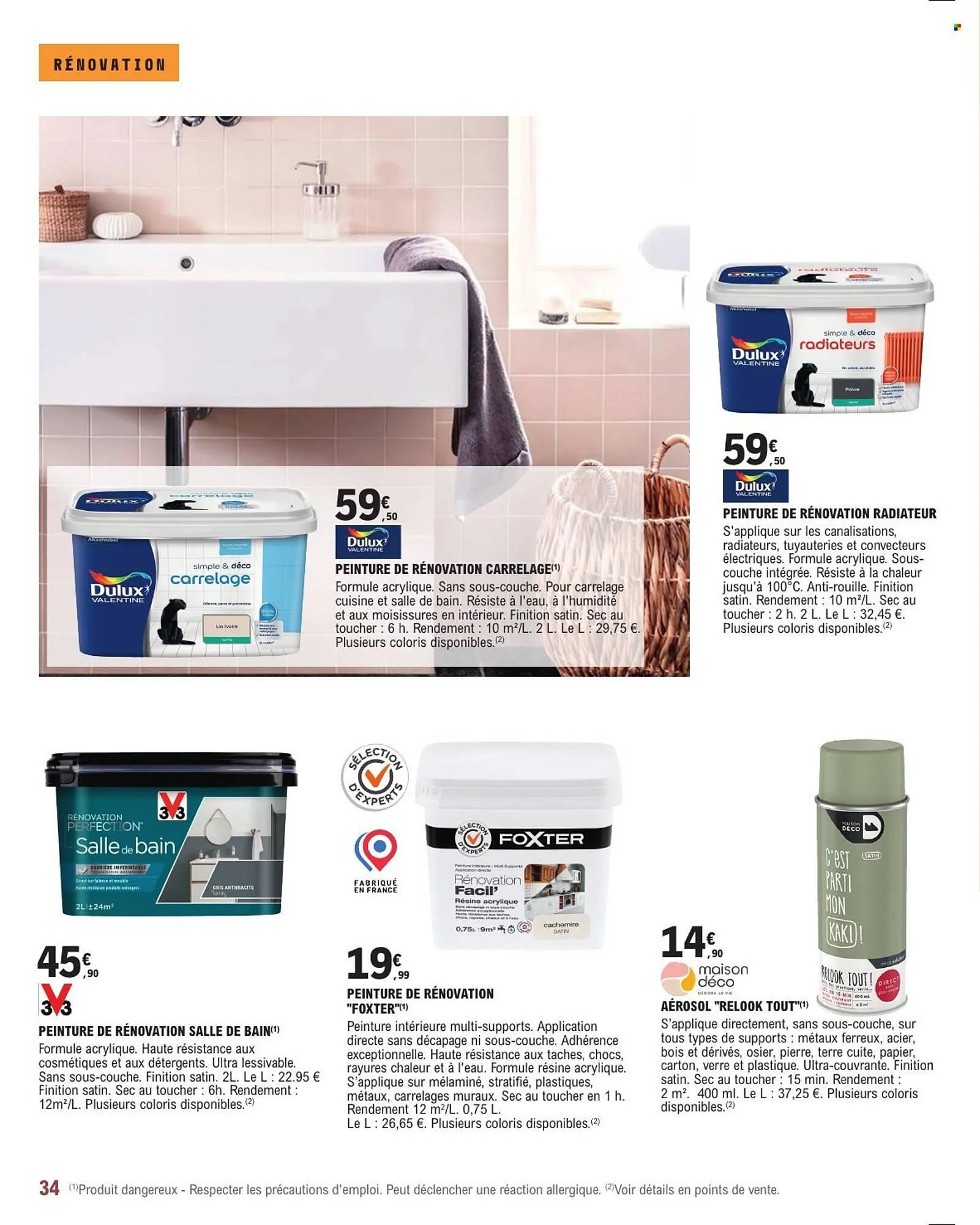 Catalogue E.Leclerc Brico du 20 janvier au 21 février 2026 - Catalogue page 34