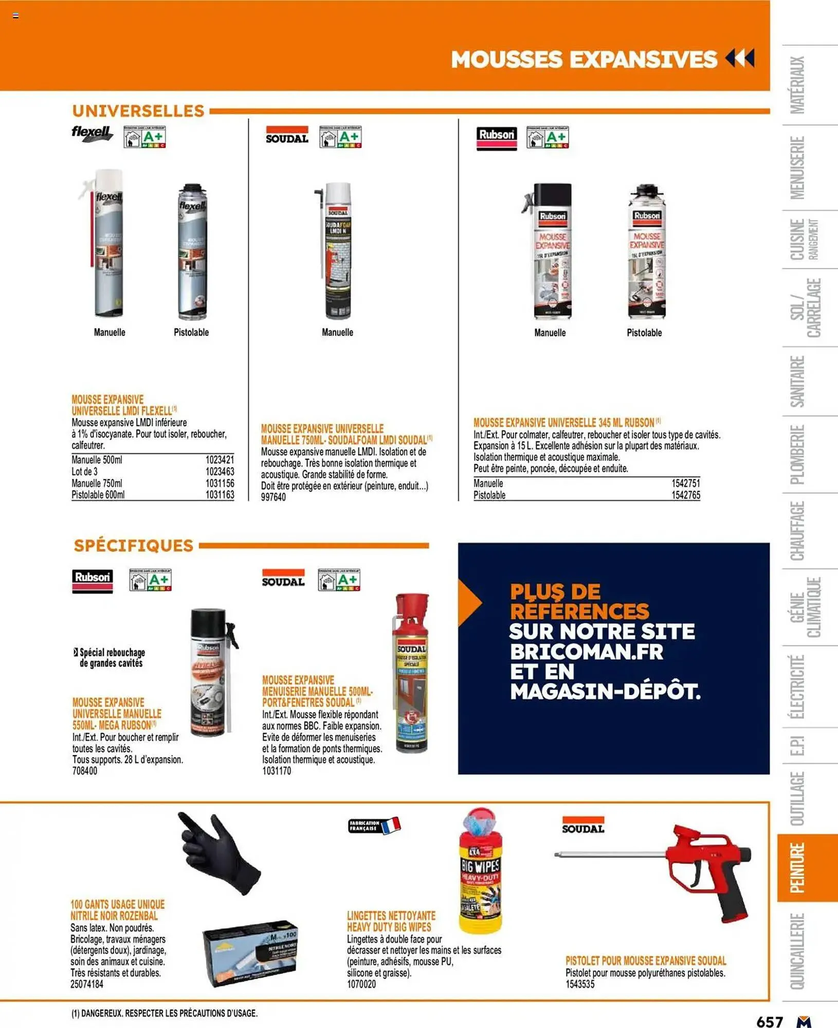 Catalogue Bricoman du 19 mars au 31 décembre 2025 - Catalogue page 1397