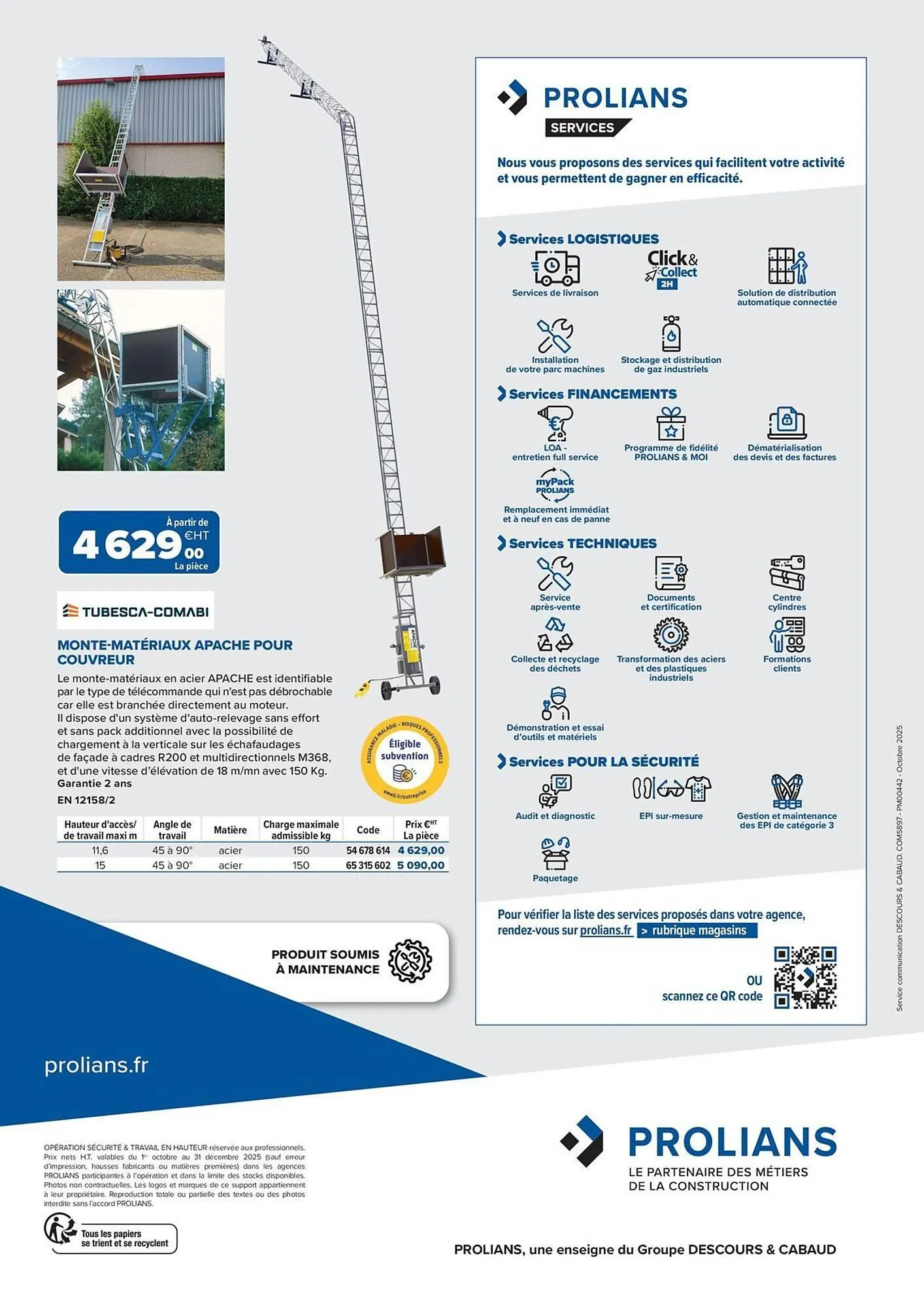 Catalogue Prolians du 29 octobre au 31 décembre 2025 - Catalogue page 20