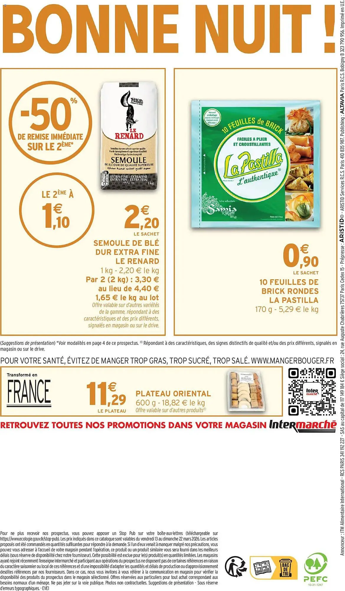 Catalogue Intermarché du 13 mars au 22 mars 2026 - Catalogue page 8