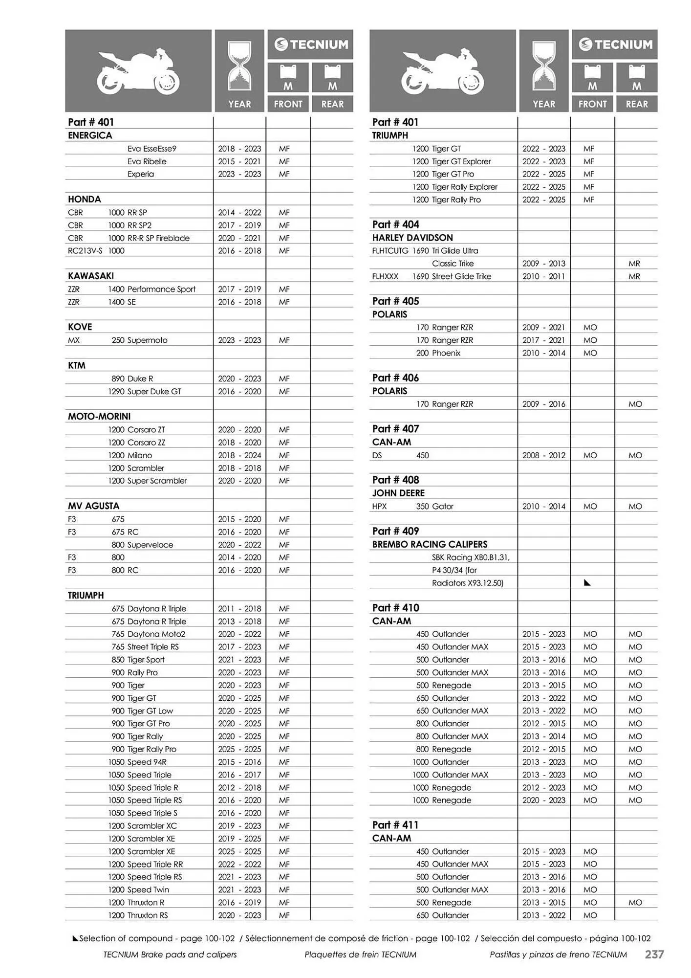 Catalogue Bihr du 23 mai au 31 décembre 2025 - Catalogue page 237